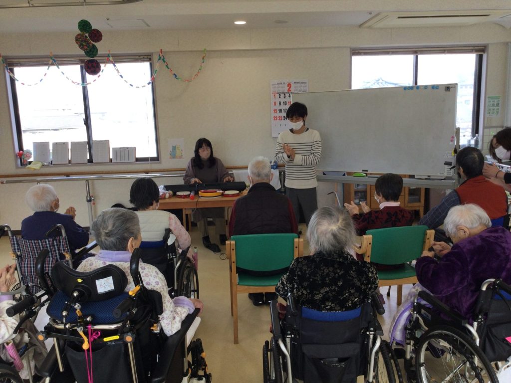 久しぶりの音楽療法でした！